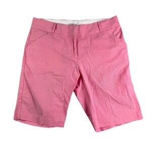 Peter Millar Bermuda Golf Shorts Women's 10 Stretch Preppy Walking Shorts